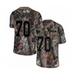 Youth Nike Houston Texans #70 Julien Davenport Limited Camo Rush Realtree NFL Jersey