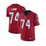 Youth Nike Houston Texans #74 Kendall Lamm Red Alternate Vapor Untouchable Elite Player NFL Jersey