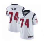 Youth Nike Houston Texans #74 Kendall Lamm White Vapor Untouchable Elite Player NFL Jersey