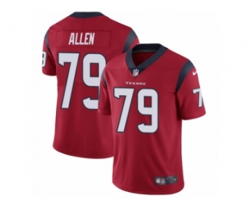 Youth Nike Houston Texans #79 Jeff Allen Elite Red Alternate NFL Jersey