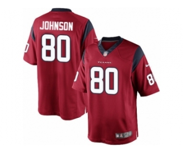 Youth Nike Houston Texans #80 Andre Johnson Limited Red Alternate NFL Jersey