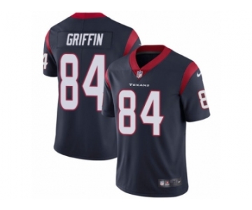 Youth Nike Houston Texans #84 Ryan Griffin Vapor Untouchable Limited Navy Blue Team Color NFL Jersey