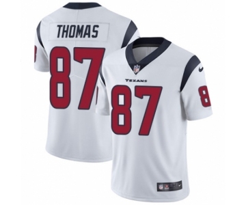 Youth Nike Houston Texans #87 Demaryius Thomas White Vapor Untouchable Limited Player NFL Jersey