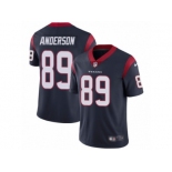 Youth Nike Houston Texans #89 Stephen Anderson Vapor Untouchable Limited Navy Blue Team Color NFL Jersey