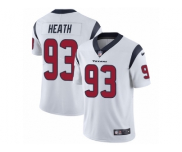 Youth Nike Houston Texans #93 Joel Heath White Vapor Untouchable Limited Player NFL Jersey