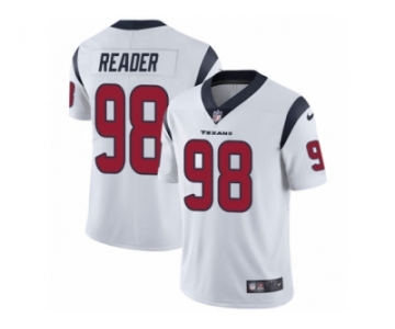 Youth Nike Houston Texans #98 D.J. Reader White Vapor Untouchable Limited Player NFL Jersey