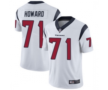 Youth Texans #71 Tytus Howard White Stitched Football Vapor Untouchable Limited Jersey