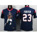 nike youth nfl jerseys houston texans #23 foster blue[portrait fashion]