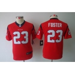 nike youth nfl jerseys houston texans #23 foster red[nike limited]