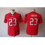 nike youth nfl jerseys houston texans #23 foster red[nike]