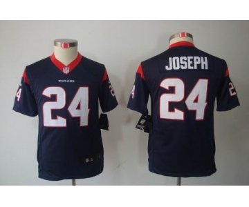 nike youth nfl jerseys houston texans #24 joseph blue[nike limited]