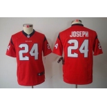 nike youth nfl jerseys houston texans #24 joseph red[nike limited]