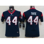 nike youth nfl jerseys houston texans #44 tate blue[nike]