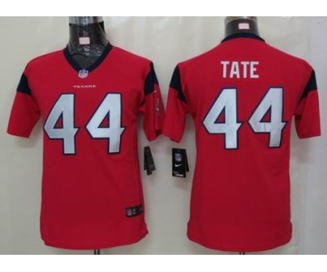 nike youth nfl jerseys houston texans #44 tate red[nike]