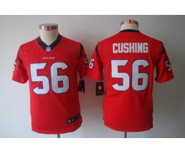 nike youth nfl jerseys houston texans #56 cushing red[nike limited]