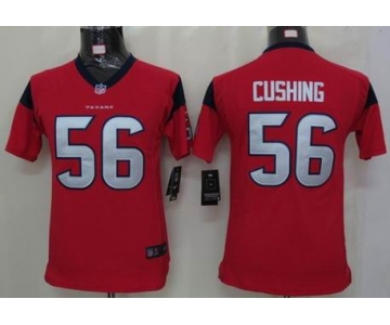 nike youth nfl jerseys houston texans #56 cushing red[nike]