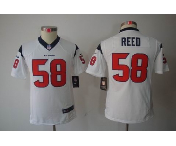 nike youth nfl jerseys houston texans #58 reed whitenike limited]