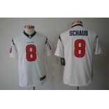 nike youth nfl jerseys houston texans #8 schaub white[nike limited]