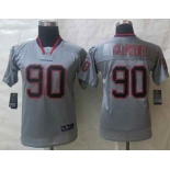 nike youth nfl jerseys houston texans #90 clowney grey[Elite lights out][clowney]