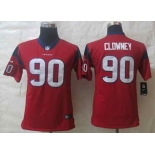 nike youth nfl jerseys houston texans #90 clowney red[nike limited][clowney]