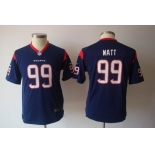 nike youth nfl jerseys houston texans #99 watt blue[nike]