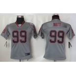 nike youth nfl jerseys houston texans #99 watt grey[Elite lights out]