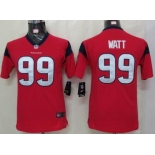 nike youth nfl jerseys houston texans #99 watt red[nike]