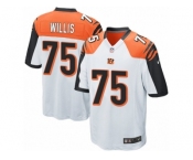 Men Nike Cincinnati Bengals #75 Jordan Willis Game White NFL Jersey