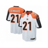 Men's Nike Cincinnati Bengals #21 Darqueze Dennard Game White NFL Jersey