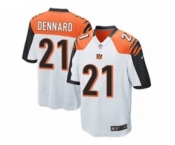 Men's Nike Cincinnati Bengals #21 Darqueze Dennard Game White NFL Jersey