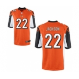 Men's Nike Cincinnati Bengals #22 William Jackson Game Orange NFL Jersey