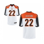 Men's Nike Cincinnati Bengals #22 William Jackson Game white NFL Jersey