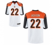 Men's Nike Cincinnati Bengals #22 William Jackson Game white NFL Jersey