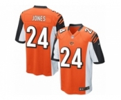 Men's Nike Cincinnati Bengals #24 Adam Jones Game Orange Alternate NFL Jersey