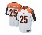 Men's Nike Cincinnati Bengals #25 Giovani Bernard Game White NFL Jersey