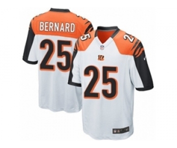 Men's Nike Cincinnati Bengals #25 Giovani Bernard Game White NFL Jersey