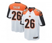 Men's Nike Cincinnati Bengals #26 Josh Shaw Game White NFL Jersey