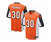 Men's Nike Cincinnati Bengals #30 Cedric Peerman Game Orange Alternate NFL Jersey