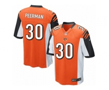 Men's Nike Cincinnati Bengals #30 Cedric Peerman Game Orange Alternate NFL Jersey