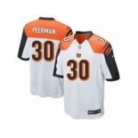 Men's Nike Cincinnati Bengals #30 Cedric Peerman Game White NFL Jersey