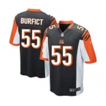 Men's Nike Cincinnati Bengals #55 Vontaze Burfict Game Black Team Color NFL Jersey