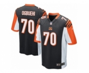 Men's Nike Cincinnati Bengals #70 Cedric Ogbuehi Game Black Team Color NFL Jersey