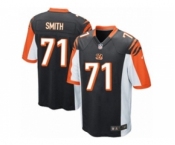 Men's Nike Cincinnati Bengals #71 Andre Smith Game Black Team Color NFL Jersey