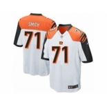 Men's Nike Cincinnati Bengals #71 Andre Smith Game White NFL Jersey