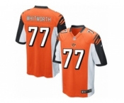 Men's Nike Cincinnati Bengals #77 Andrew Whitworth Game Orange Alternate NFL Jersey