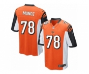 Men's Nike Cincinnati Bengals #78 Anthony Munoz Game Orange Alternate NFL Jersey