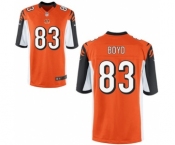 Men's Nike Cincinnati Bengals #83 Tyler Boyd Game Orange Alternate NFL Jersey