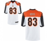 Men's Nike Cincinnati Bengals #83 Tyler Boyd Game White NFL Jersey