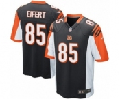 Men's Nike Cincinnati Bengals #85 Tyler Eifert Game Black Team Color NFL Jersey