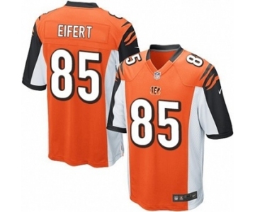 Men's Nike Cincinnati Bengals #85 Tyler Eifert Game Orange Alternate NFL Jersey